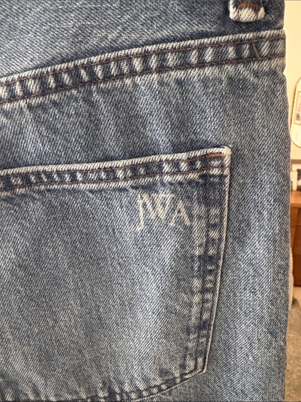 JW ANDERSON light blue denim relaxed jeans - Picture 4 of 6